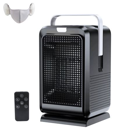 Space Heaters for Indoor Use Large Room Desk Heater with Remote Control ...