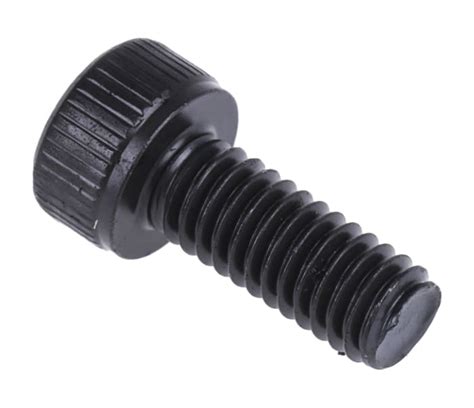 RS PRO | RS PRO Black, Self-Colour Steel Hex Socket Cap Screw, DIN 912 ...