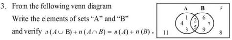 n(A∩B) + n(AUB) =n(A)+n(B). - Brainly.in