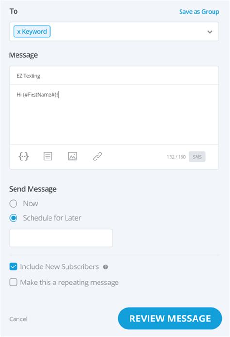 EZ Texting Tutorial Segmenting 的图像结果