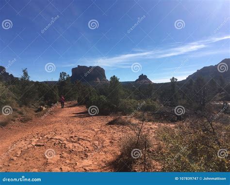 Sedona Arizona Little Horse Trail Stock Image - Image of trailhead ...