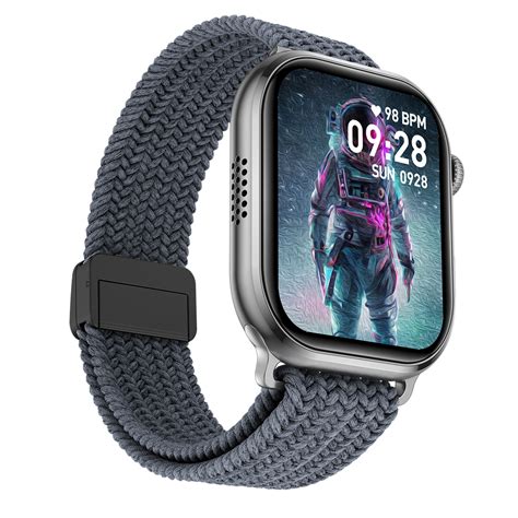 Brillia Pro Smartwatch | AMOLED Display, Bluetooth Calling & Multiple ...