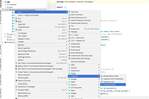 Android Swipe Navigation Tutorial 的图像结果