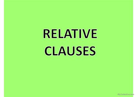 Image result for Relative Clauses