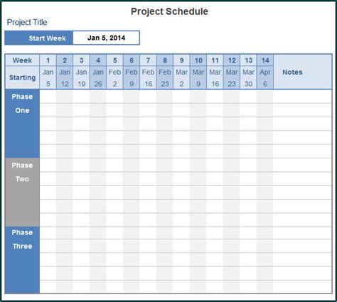 Project Schedule Schedule Excel Microsoft 的图像结果