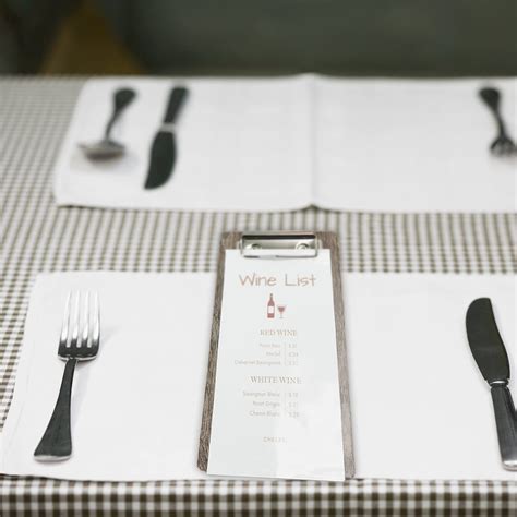 Buy Olbia 10-Pack Wood Check Presenters for Restaurants, Server Book ...