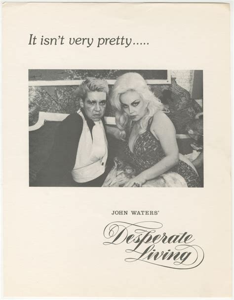 John Waters’ Desperate Living Flyer | John Waters