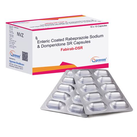 FABIRABDSR - Each Hard Gel Capsule Contains :-Rabeprazole - .20 ...