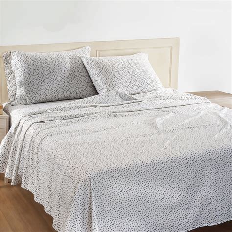 Casa Platino 100% Cotton 4 Piece Pure Percale King Size Bed Sheets Set ...