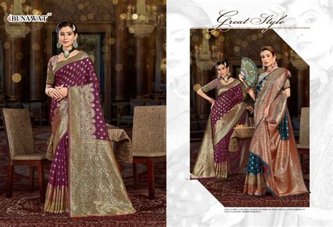 Bunawat Masakali Traditional Banarasi Silk Saree Collection