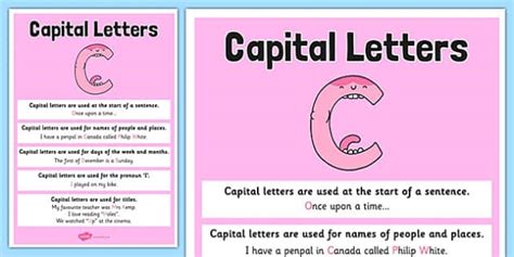 👉 Capital Letter Poster
