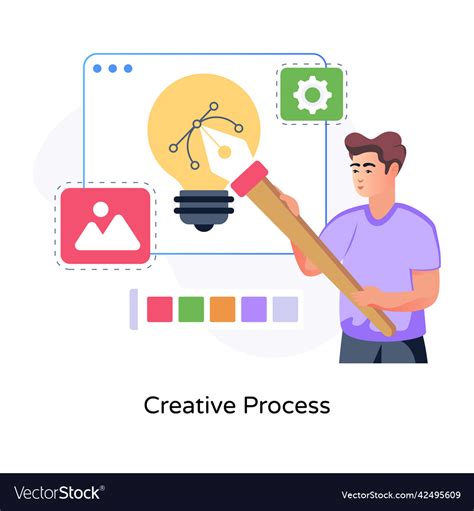 Creative Process Vector 的图像结果