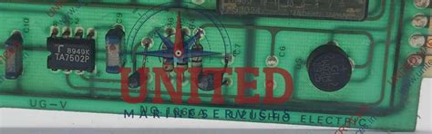 UZUSHIO ELECTRIC UG-V VOLT MONITOR PCB CARD 1066A | United Marine Services