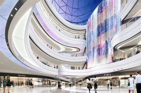 揭阳万达广场购物中心快开业了，看设计效果图怎么样？_商业街天霸设计-站酷ZCOOL