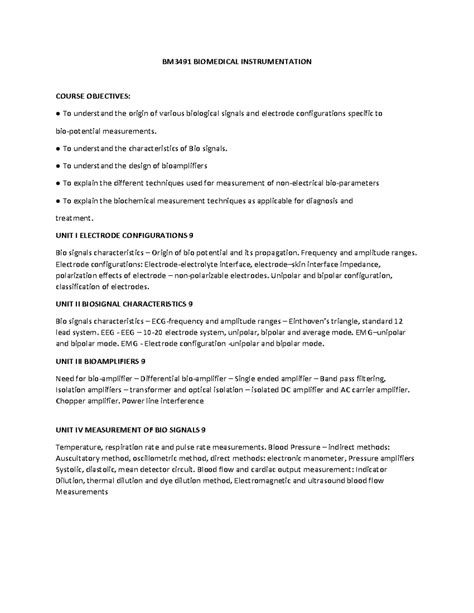 BM8076 Electrical Safety and Quality Assurance Overview & Standards ...