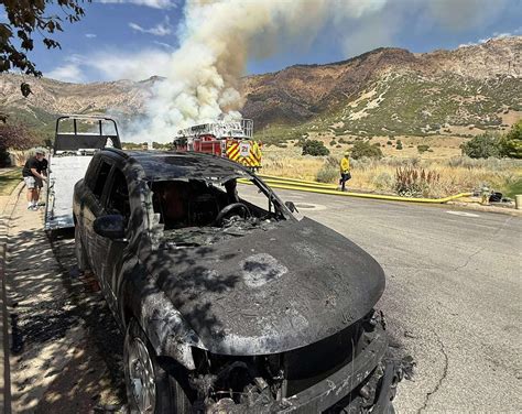 North Ogden fire forces evacuations as forecast calls for wind and dry ...