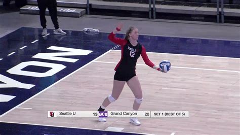 Seattle University Athletics Volleyball Clipart