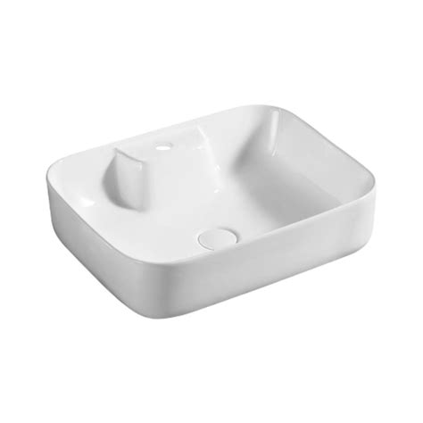 Parryware - Table Top Rectangle White Wash Basin - Inslim - C041L by ...