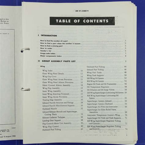 USAF B-17G Illustrated Parts Catalogue - Reprint