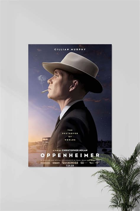 OPPENHEIMER #00 | Christopher Nolan | Movie Poster | Posterized.in
