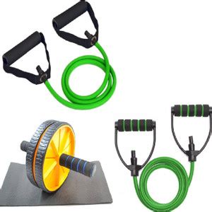 Dr Pacvu Set3|Single and Plastic Resistance Band,Wheel Roller forBody ...