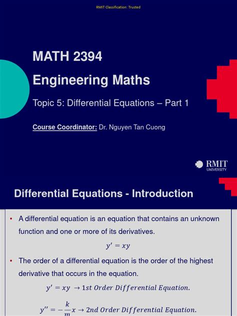 Image result for Solving First Order De