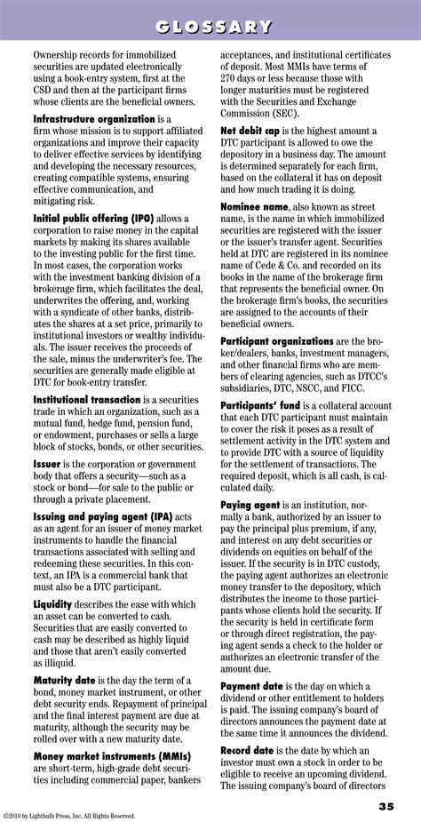 DTCC Securities - Life Cycle " [LcoaS.pdf] | PDF - subsidiaries of dtcc