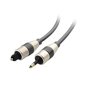 Buy Cable Matters® Gold Plated Toslink to Mini Plug Digital Optical ...