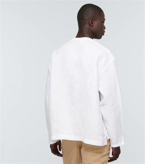 Loewe - Paula's Ibiza long-sleeved linen shirt Loewe