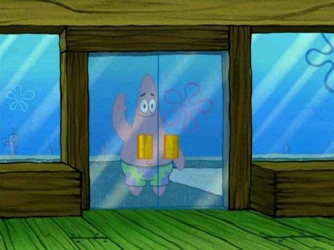 Squidward Looking Out Window