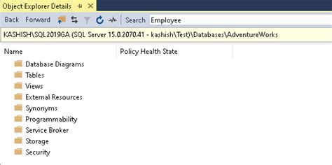 Image result for SQL Objects List