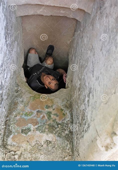 Cu Chi Tunnels, Vietnam editorial stock photo. Image of asia - 136745948