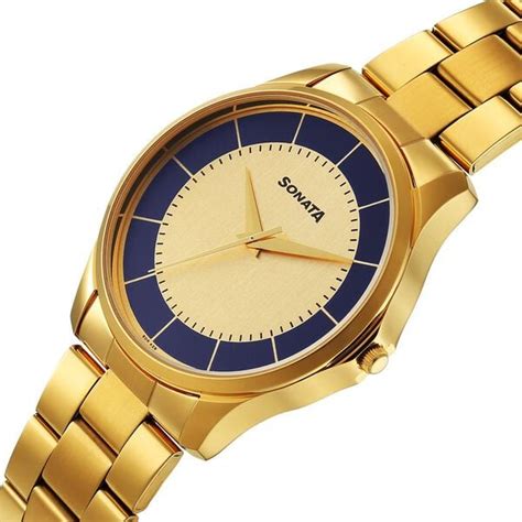 Buy Online Sonata Traditional Essentials Quartz Analog Multicoloured ...