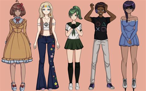 View 18 Danganronpa Oc Maker Full Body - benjwadavis