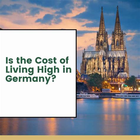 Is the Cost of Living High in Germany? | The Europe Blog