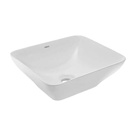 lucknow hardware and sanitary ASPIRE table top basin 440X390X145 mm ...