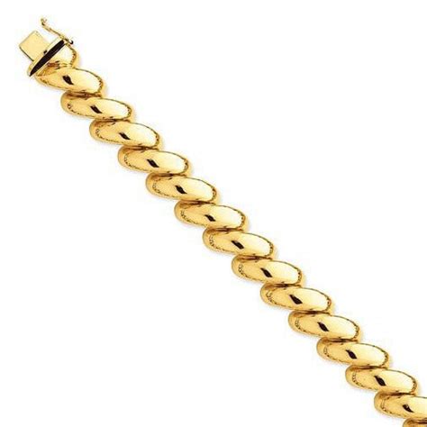 Chunky Macaroni Link Bracelet – Nyamahjewelry