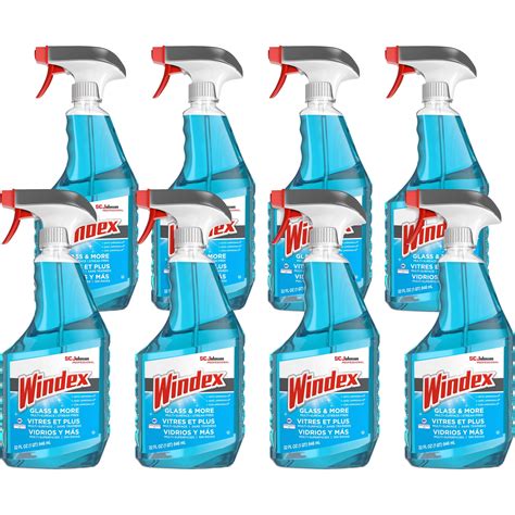 SC Johnson Windex Powerized Glass & Window Cleaner, Streak-Free ...