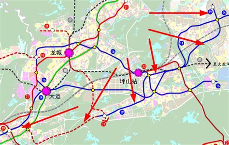 深圳地铁13号线官方站点曝光 附车站表、线路图 - 深圳本地宝