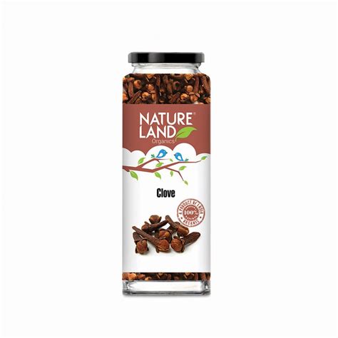 Natureland Organics Clove / Laung 75 gm - Organic Healthy Spices ...