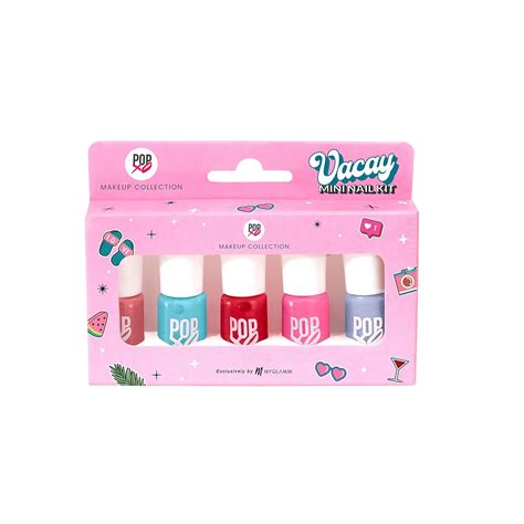 Buy MyGlamm POPxo Makeup - Mini Nail Kit - Vacay - 15ml (Set of 5 ...