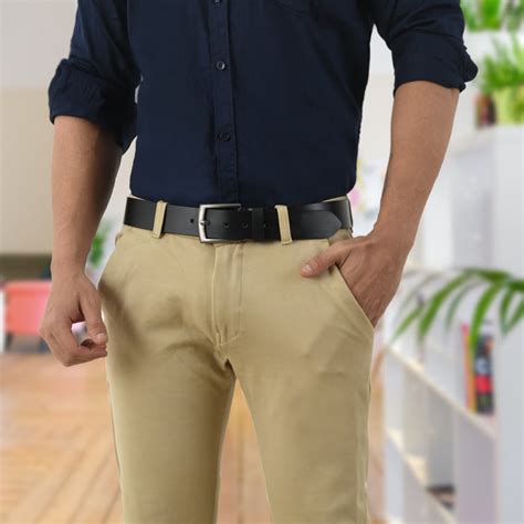 Minimalist Black Leather Belt – Sleek, Durable & Timeless Wardrobe ...