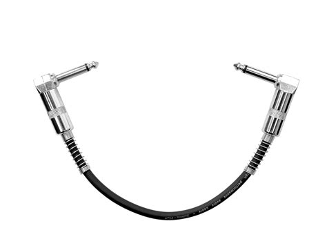 Softline Pro Guitar Patch Cable Right Angle 25 cm, 1/4 Instrument Cable ...