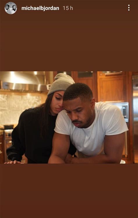 Via la story instagram de Micheal B Jordan | Michael b jordan ...