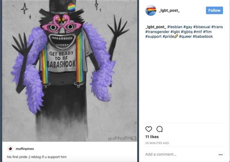 This Week on Instagram: Babadook Dresses Up for Pride