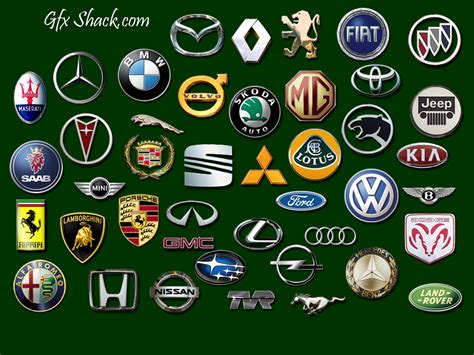 100 Car Logos 的图像结果
