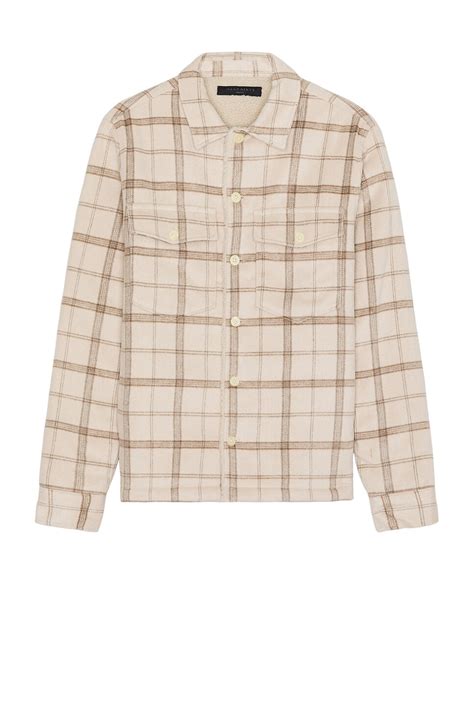 ALLSAINTS Vedder Jacket in Faded Taupe | REVOLVE