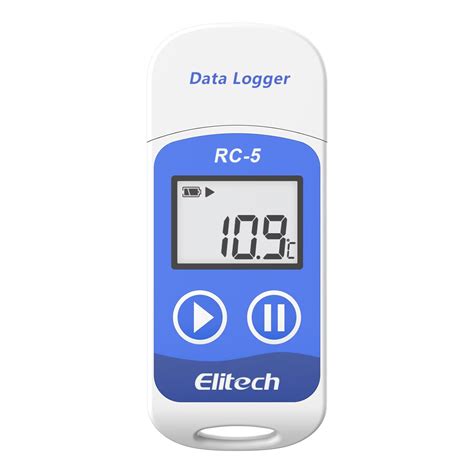 Elitech RC-5 Plastic 32000 Points High Accuracy USB Temperature Data ...
