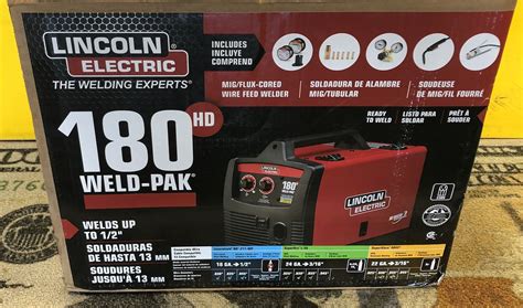 Lincoln Electric K2515-1 - 180 Amp Weld Pak 180 HD MIG Wire Feed Welder ...