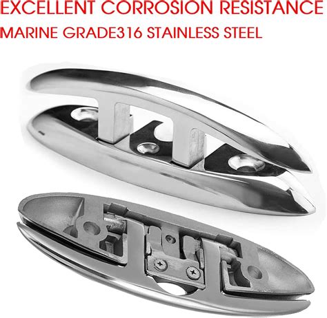 Prefdo Boat Deck Folding Cleat, 5 Inch Flip Up Flush Dock India | Ubuy